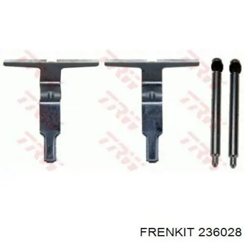 236028 Frenkit juego de reparación, pinza de freno trasero