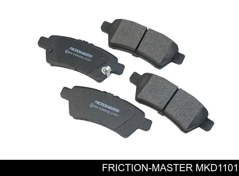 MKD1101 Friction Master pastillas de freno traseras