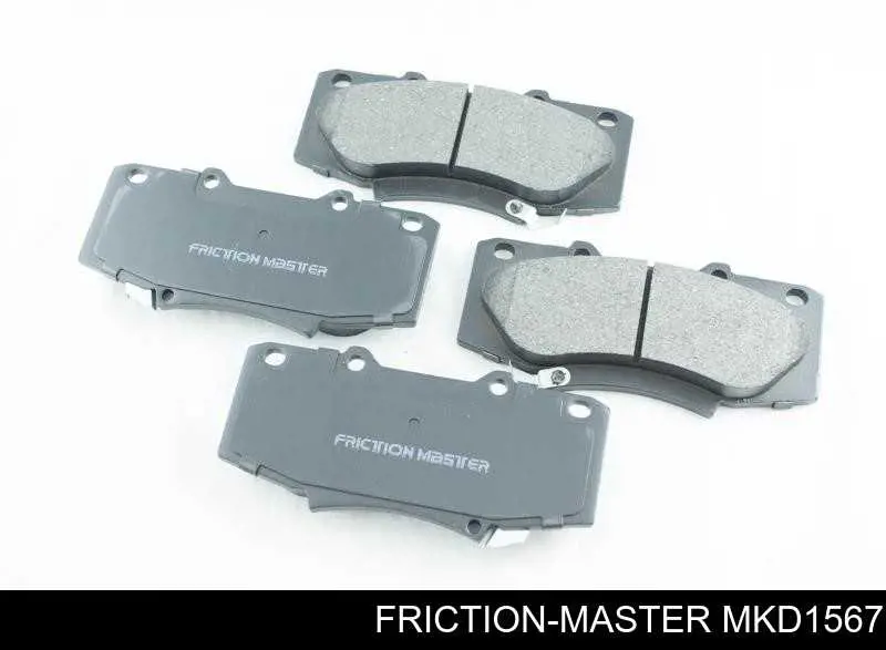 MKD1567 Friction Master pastillas de freno delanteras