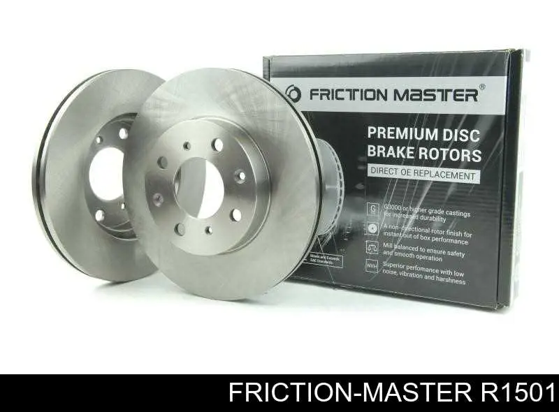 R1501 Friction Master freno de disco delantero