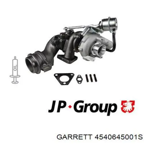 454064-5001S Garrett turbocompresor