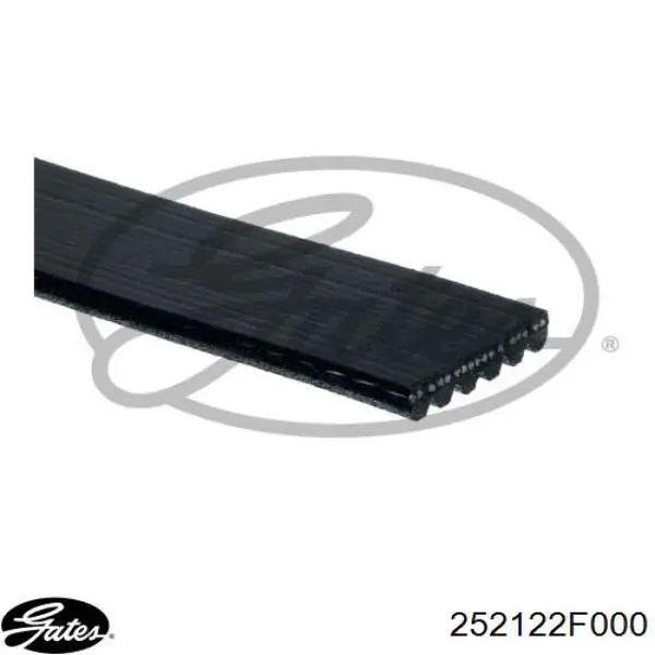 132996000 Freightliner correa trapezoidal