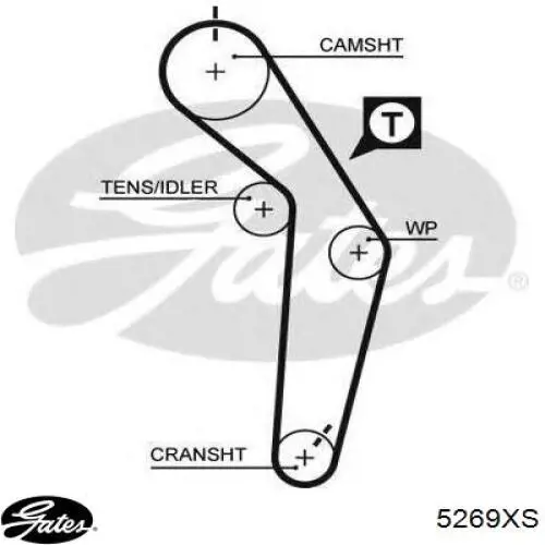  Correa distribucion para Nissan Bluebird T72 , T12