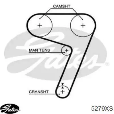  Correa distribucion para Lancia Thema 834