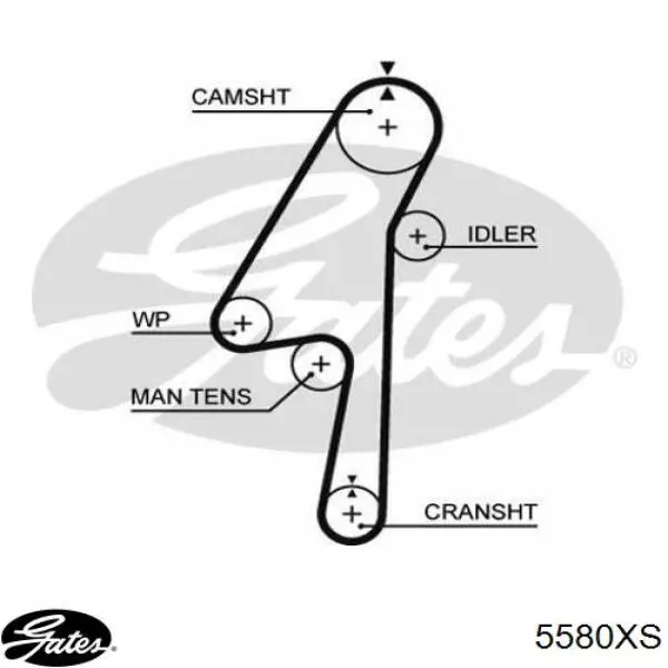  Correa distribucion para Volvo S80 2 