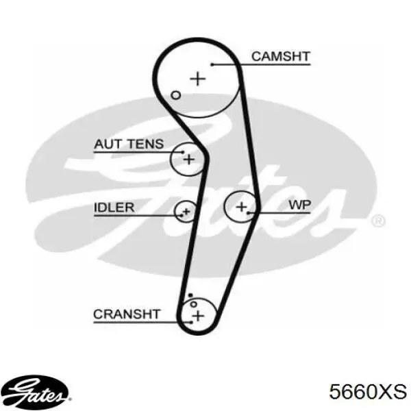  Correa distribucion para Acura MDX YD2