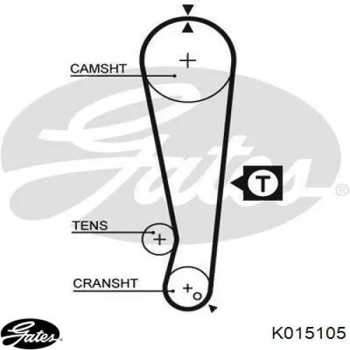  Kit correa de distribución para Nissan Prairie M11