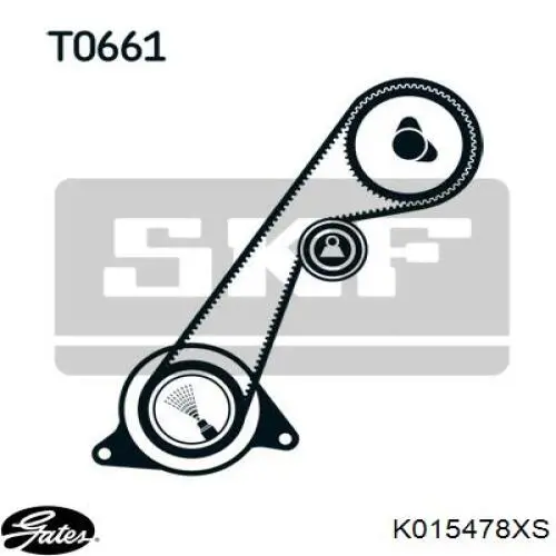 WL0112700 Ford kit correa de distribución