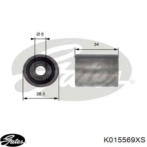 BS1987948868 Polcar kit correa de distribución