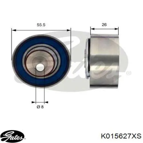 71775900 Chrysler kit correa de distribución