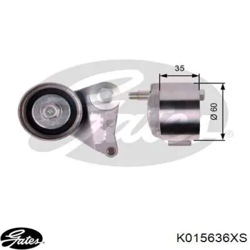 K015636XS Gates kit correa de distribución