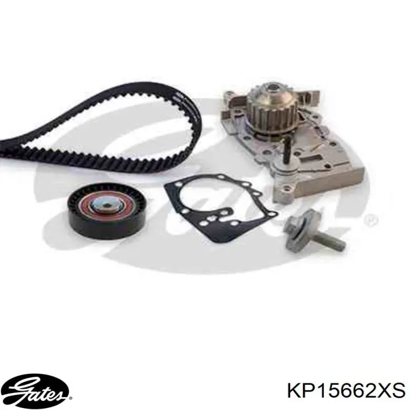 KP15662XS Gates kit correa de distribución