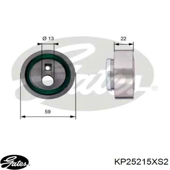 KD030 Dolz kit correa de distribución