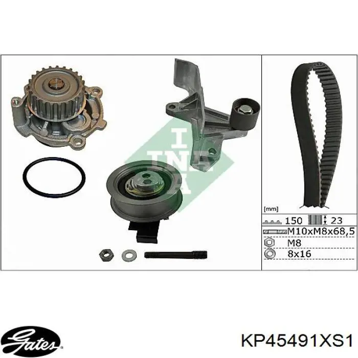 KP45491XS-1 Gates kit correa de distribución