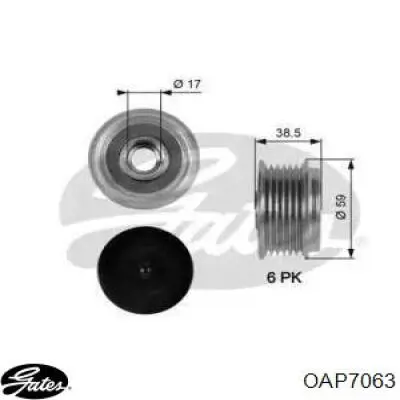  Poleas juego de piezas para Mazda 3 BL