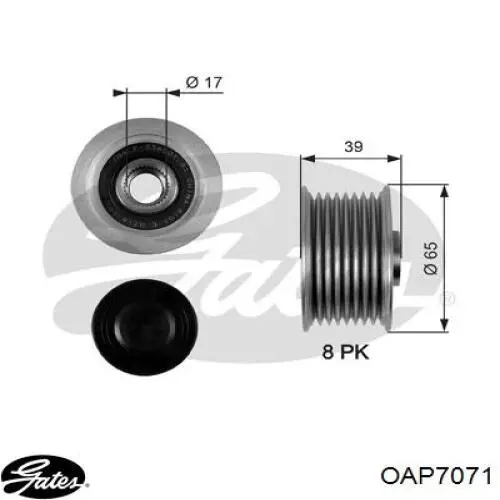 OAP7071 Gates poleas juego de piezas