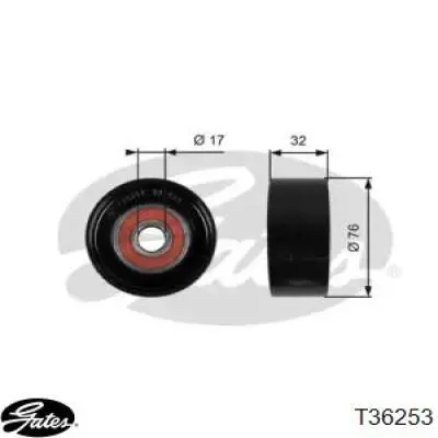  Rodillo, correa trapecial poli V para Hyundai H-1 STAREX TQ