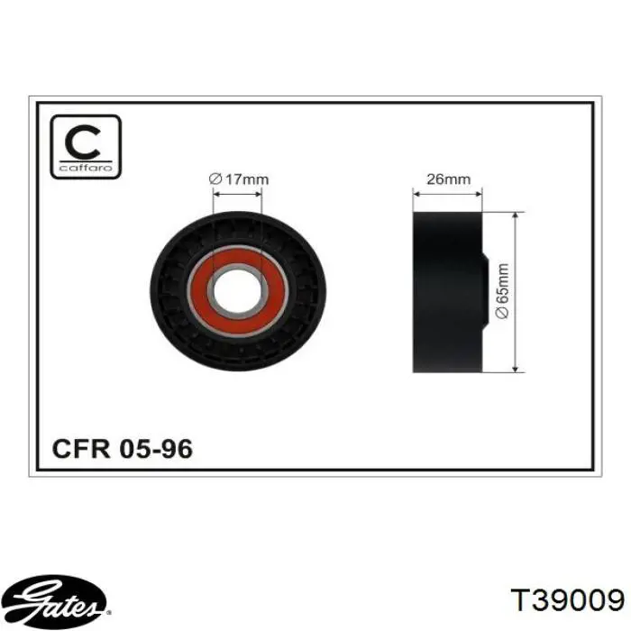  Tensor de correa, correa poli V para Renault Kangoo KC0