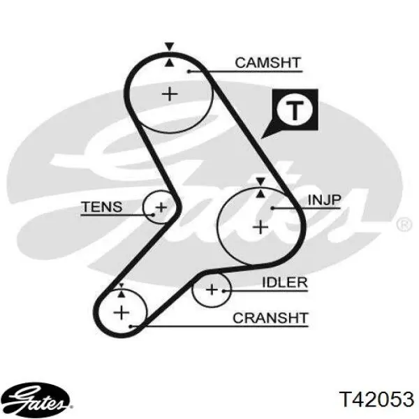  Rodillo intermedio de correa dentada para Fiat Siena 178