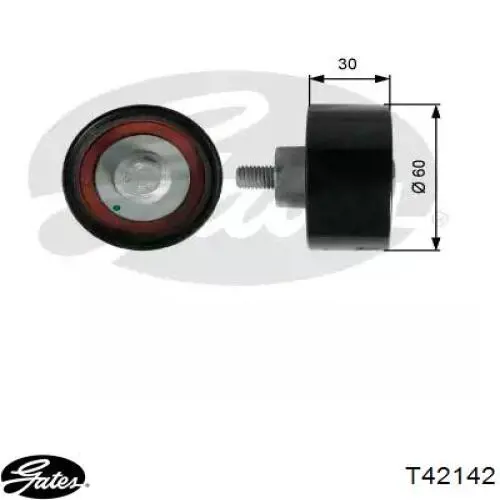 T42142 Gates rodillo intermedio de correa dentada