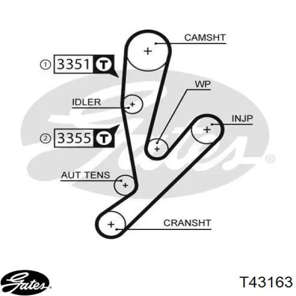 7.54715 Diesel Technic tensor, correa dentada