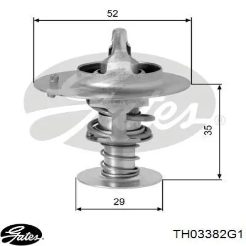 586008138 Isuzu termostato, refrigerante