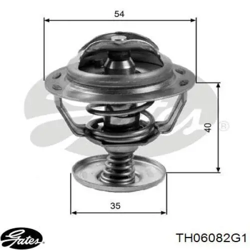 820275 VALEO termostato, refrigerante