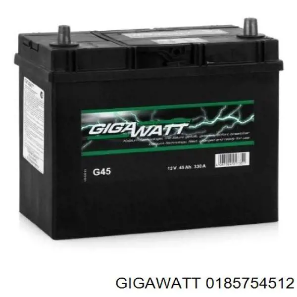 0185754512 Gigawatt batería de arranque