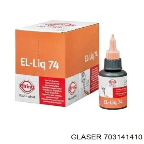 70-31414-10 Glaser material de estanqueidad silicona