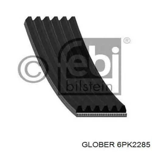 6PK2285 Glober correa trapezoidal