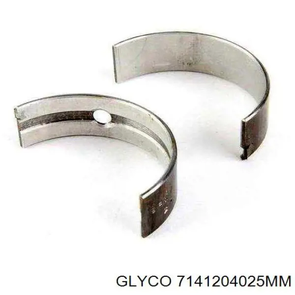 7141204025MM Glyco juego de cojinetes de biela, cota de reparación +0,25 mm