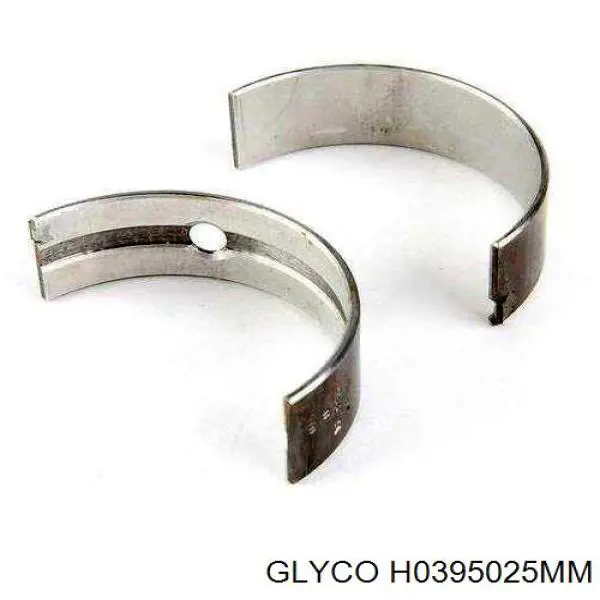 H0395025MM Glyco juego de cojinetes de cigüeñal, cota de reparación +0,25 mm