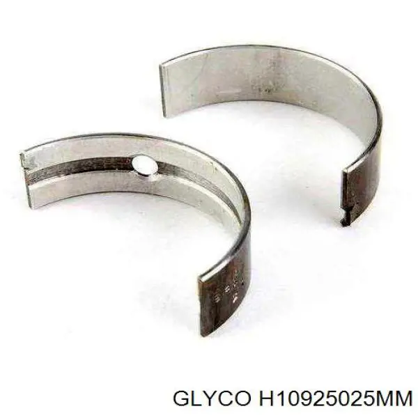 H10925025MM Glyco juego de cojinetes de cigüeñal, cota de reparación +0,25 mm