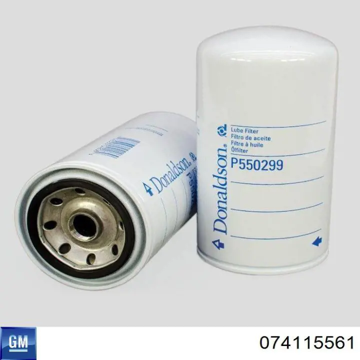 074115561 General Motors filtro de aceite