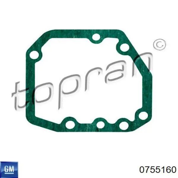 0755160 General Motors juntas tapa para caja de cambios