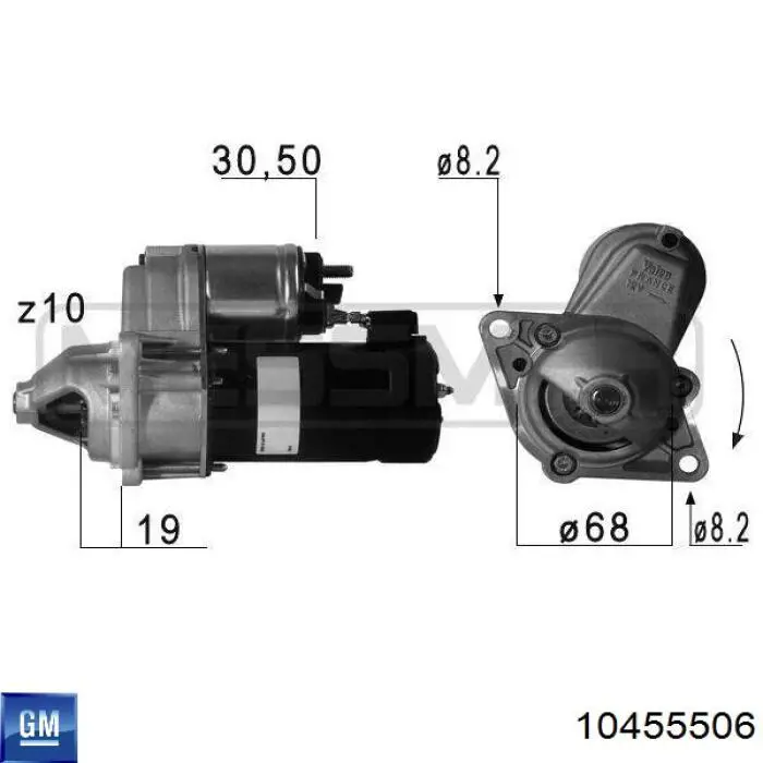 201002 VALEO motor de arranque