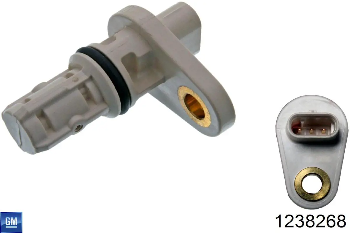 1238268 General Motors sensor de posición del cigüeñal