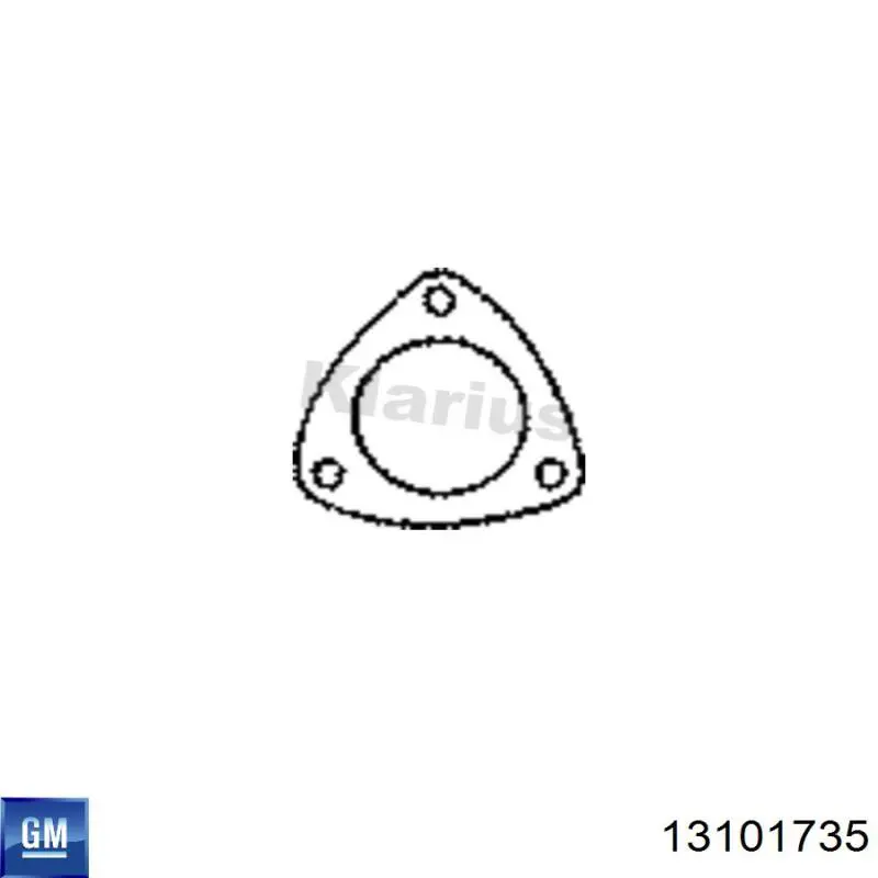  Junta, catalizador, tubo de escape para Opel Zafira F75