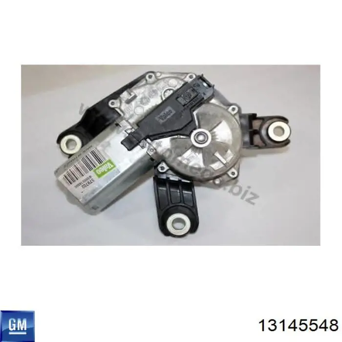 13145548 General Motors motor limpiaparabrisas luna trasera