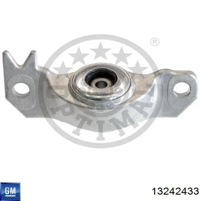 13242433 General Motors soporte amortiguador trasero izquierdo