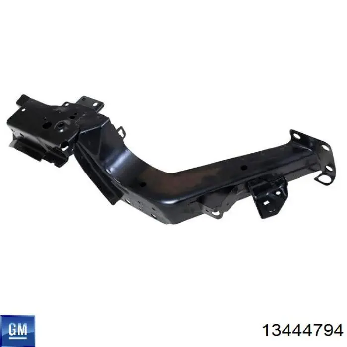  Soporte de radiador izquierdo (panel de montaje para foco) para Opel Corsa X15