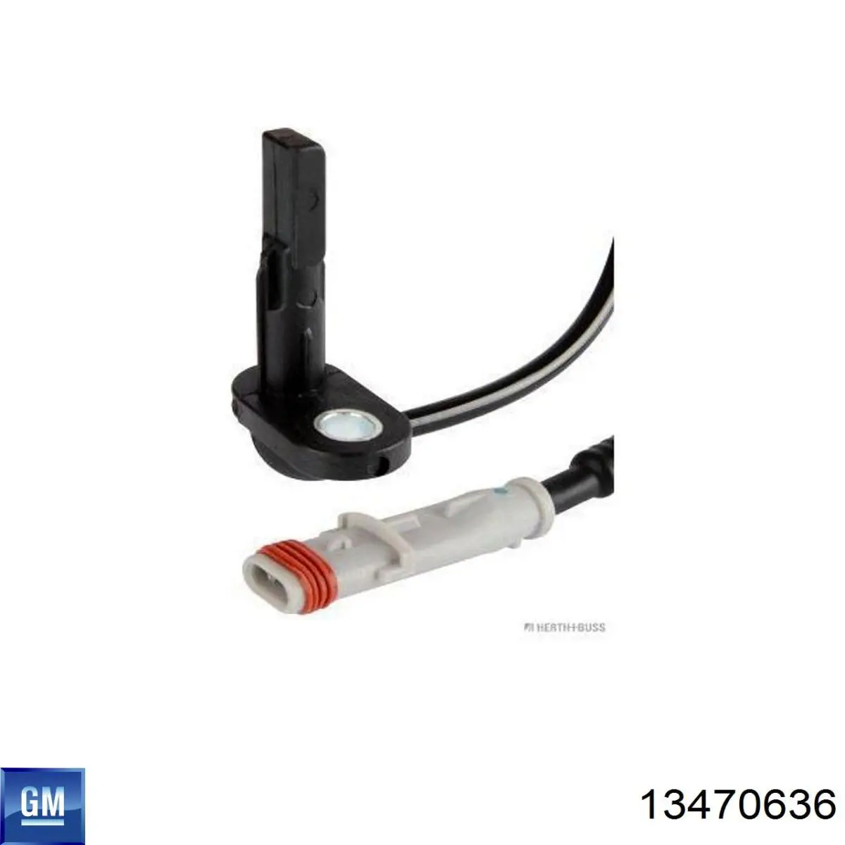 13470636 General Motors sensor abs delantero