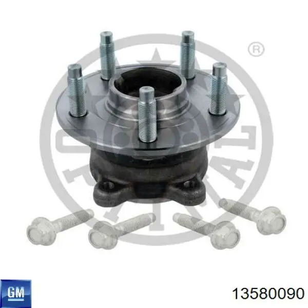 13580090 General Motors cubo de rueda trasero