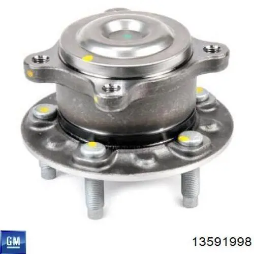 13591998 General Motors cubo de rueda trasero