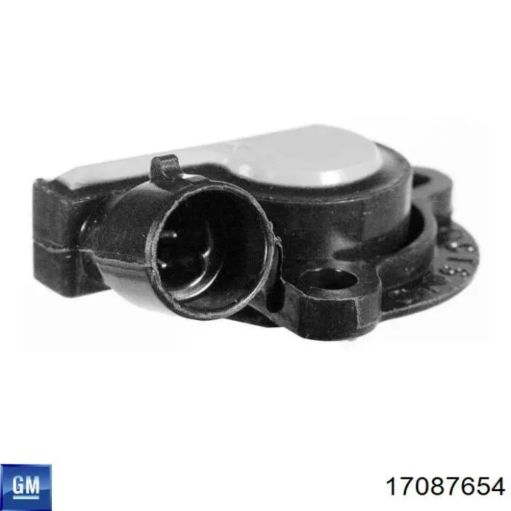 17087654 General Motors sensor, posición mariposa