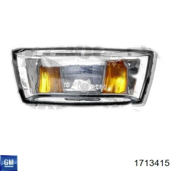 1713415 General Motors luz intermitente guardabarros izquierdo