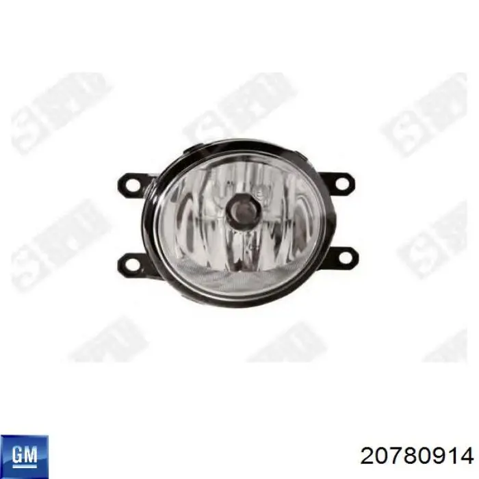  Faro antiniebla izquierdo / derecho para Chevrolet Captiva 2 