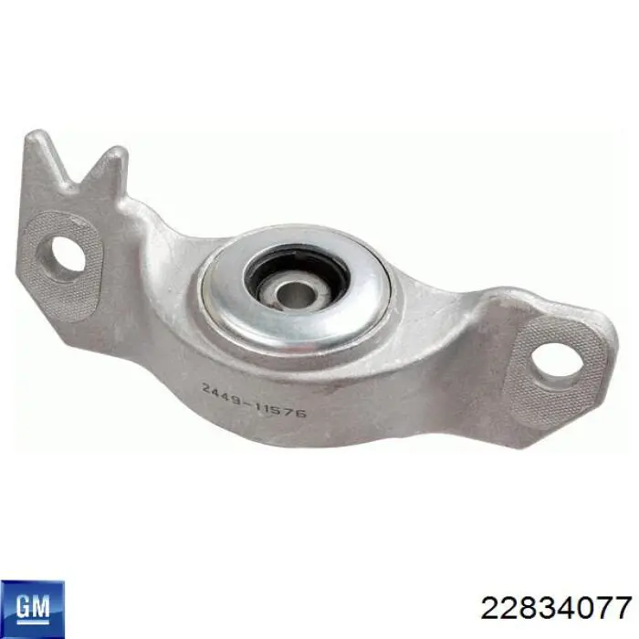 22834077 General Motors soporte amortiguador trasero izquierdo