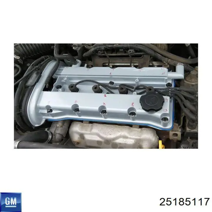 25185117 General Motors tapa de culata