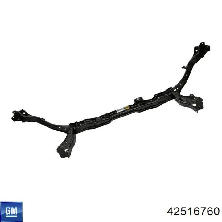 42516760 General Motors soporte de radiador completo